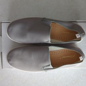 Nordstrom Grey Slip on Canvas/Cloth size 38